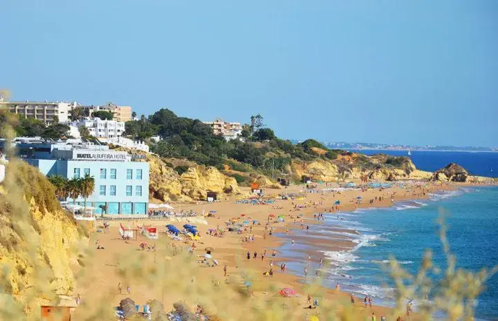 Praia no Algarve